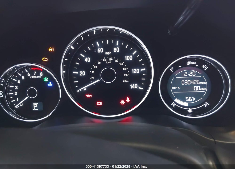 2022 HONDA HR-V 2WD SPORT VIN: 3CZRU5H13NM741487
