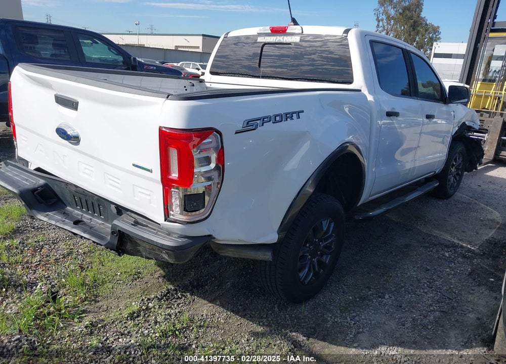 2019 FORD RANGER VIN: 1FTER4EHXKLB16020