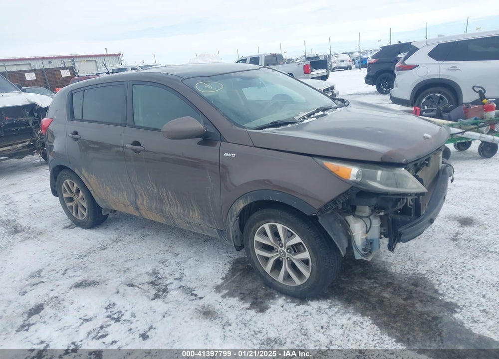 2014 KIA SPORTAGE LX VIN: KNDPBCAC9E7649300