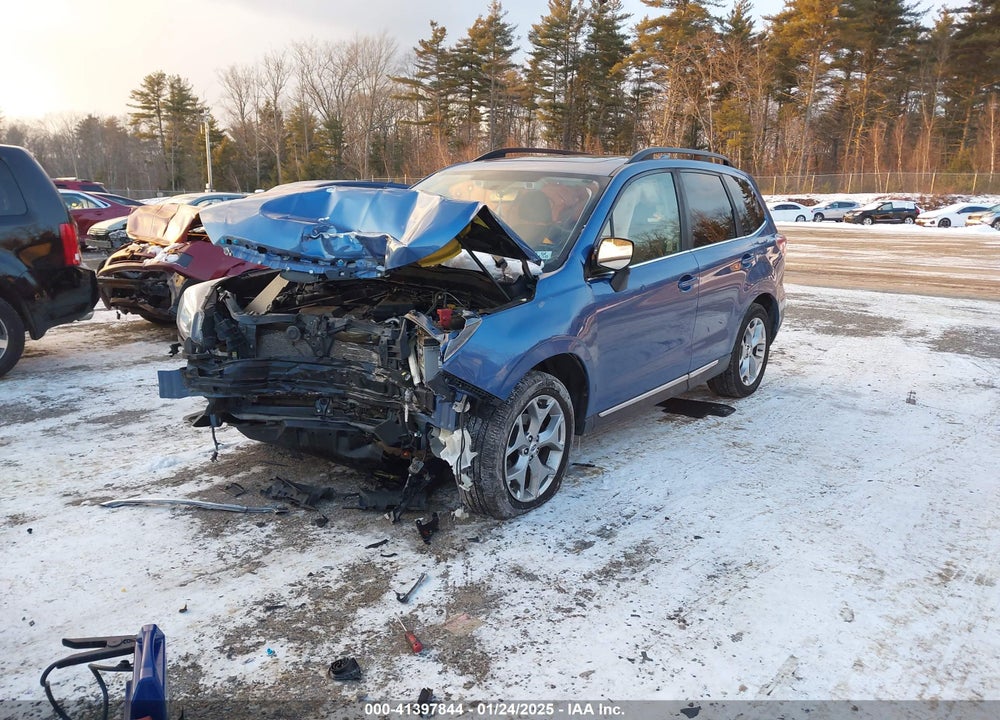2017 SUBARU FORESTER 2.5I TOURING VIN: JF2SJAWCXHH543576