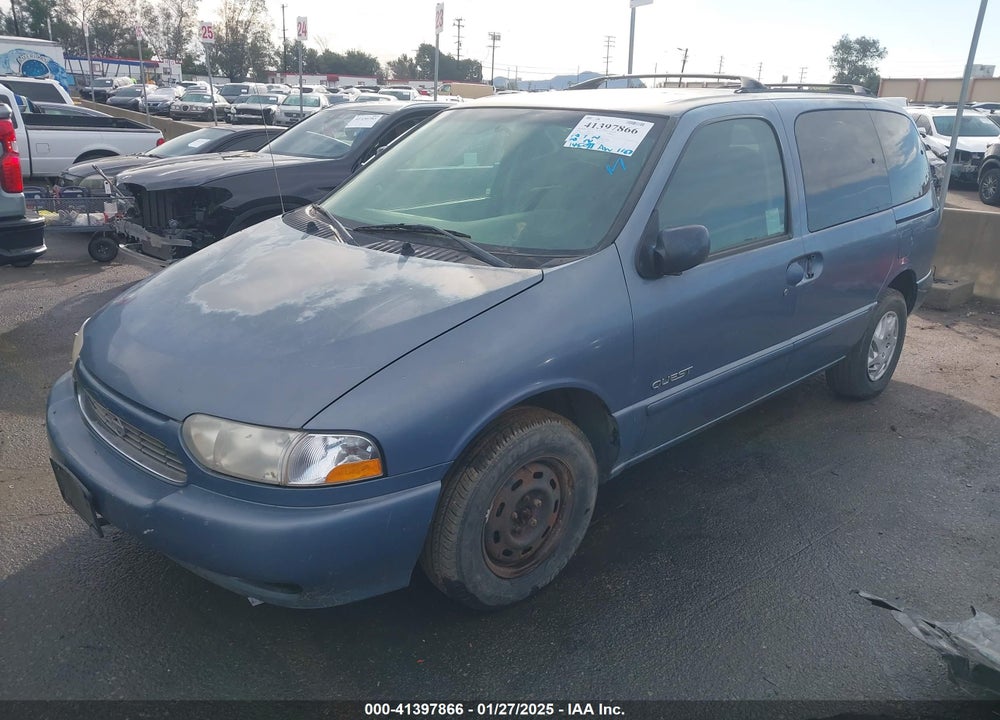 2000 NISSAN QUEST GLE/GXE/SE-CLOTH/SE-LEATHER VIN: 4N2XN11T5YD843370