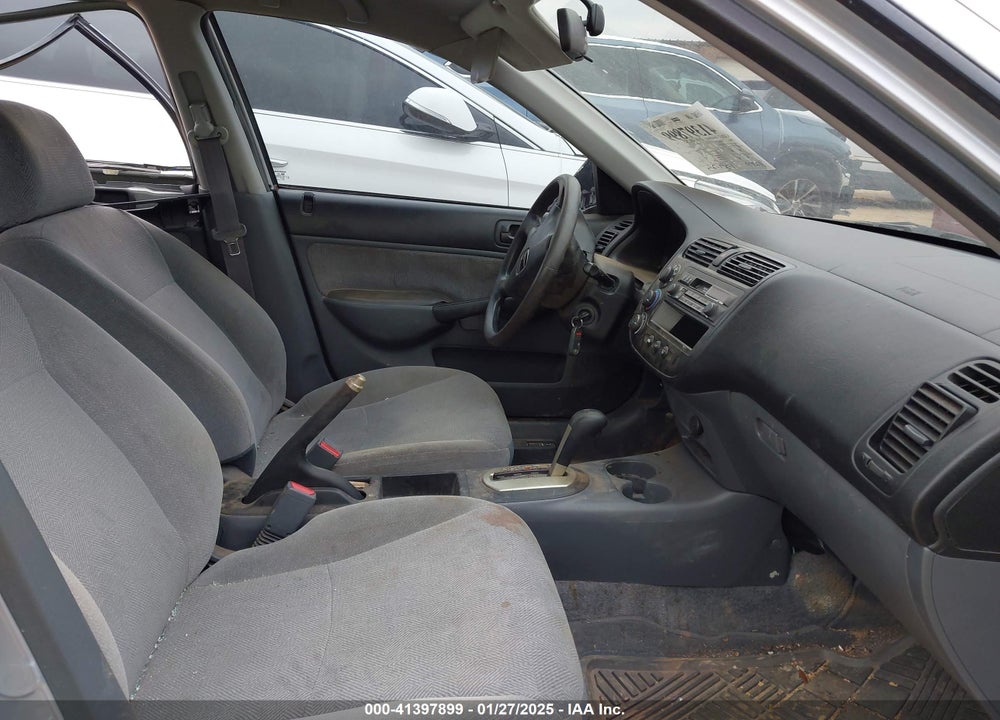 2001 HONDA CIVIC LX VIN: 2HGES16571H584758