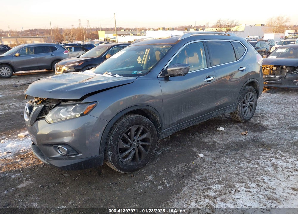 2016 NISSAN ROGUE SL VIN: 5N1AT2MV1GC895385
