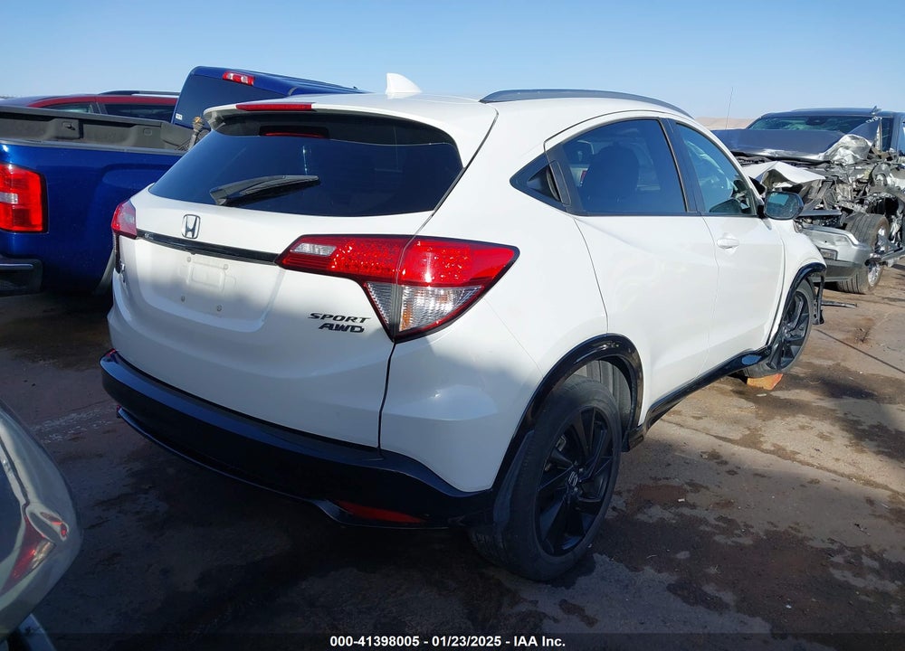 2022 HONDA HR-V AWD SPORT VIN: 3CZRU6H16NM758337