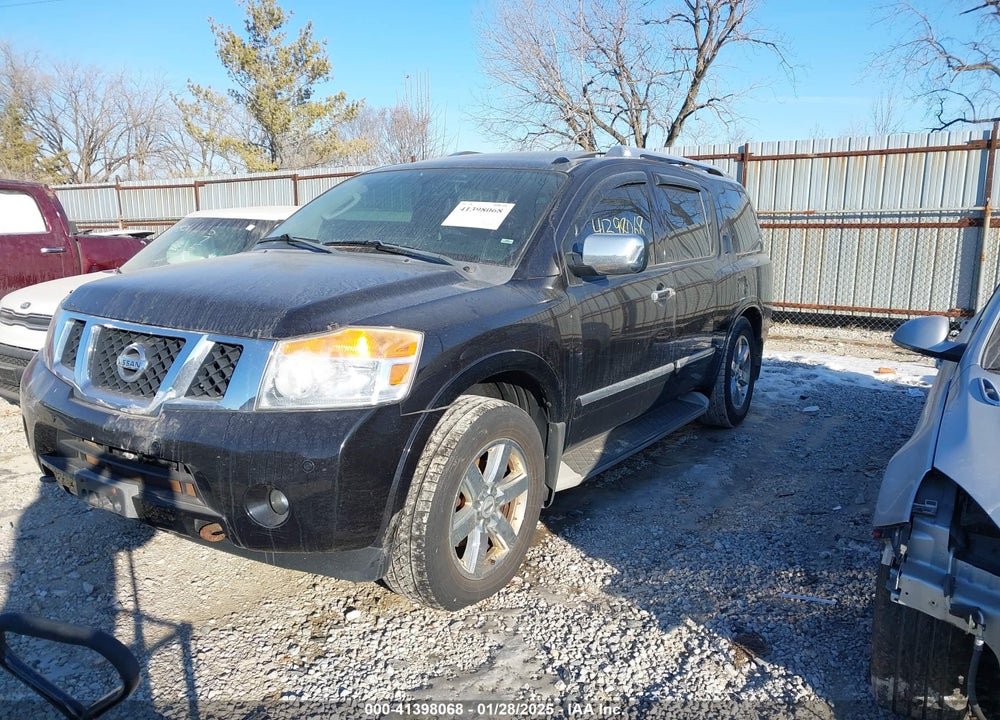 2012 NISSAN ARMADA PLATINUM VIN: 5N1AA0NE5CN621646