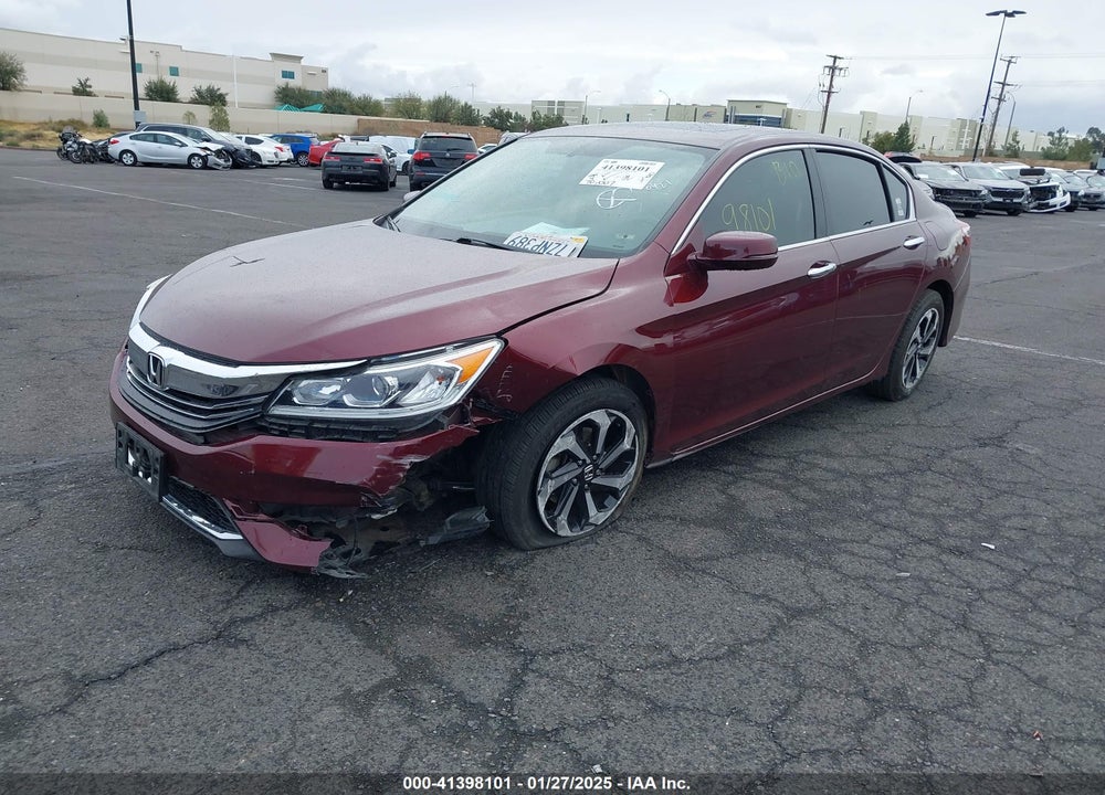 2017 HONDA ACCORD EX-L VIN: 1HGCR2F82HA209503