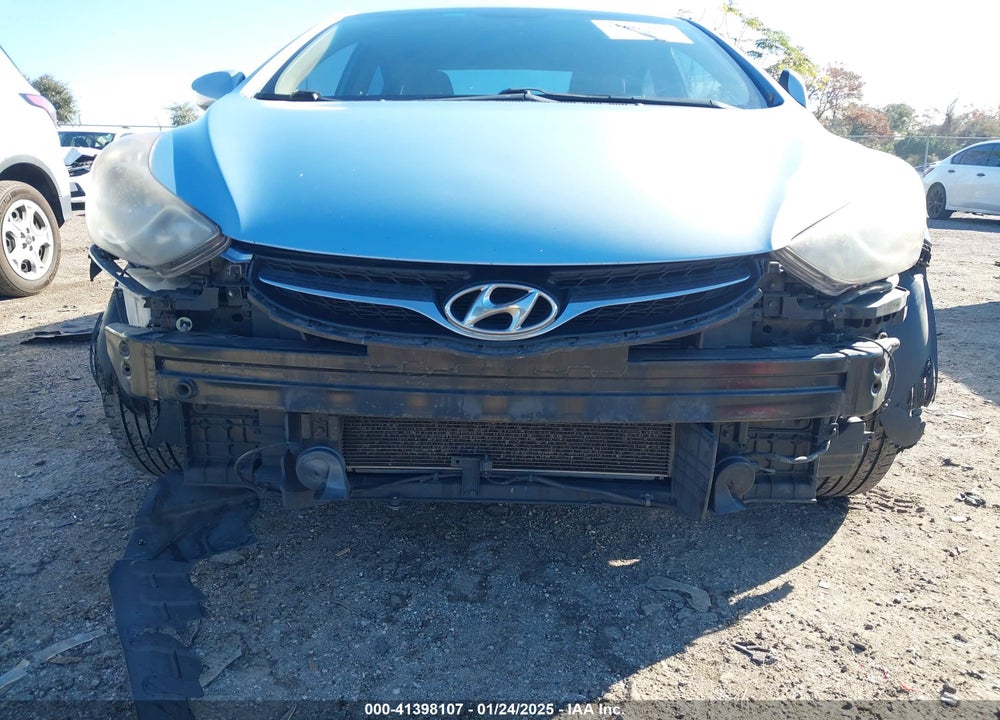 2012 HYUNDAI ELANTRA VIN: KMHDH4AEXCU350837