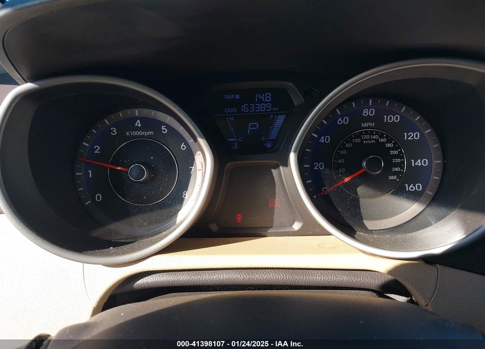 2012 HYUNDAI ELANTRA VIN: KMHDH4AEXCU350837