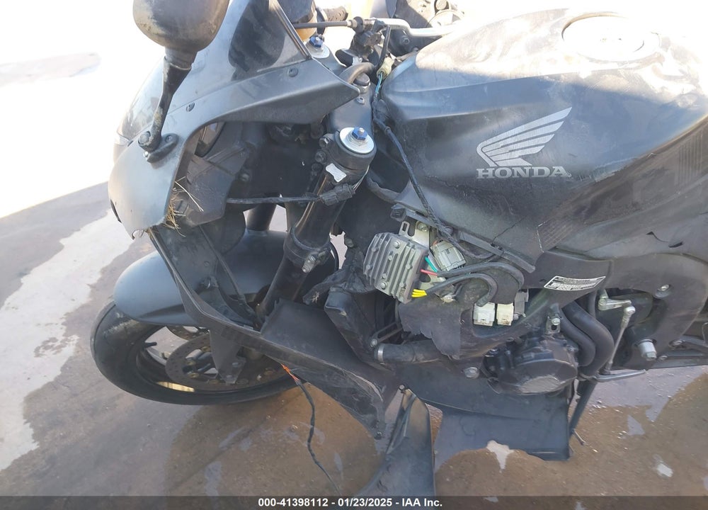 2008 HONDA CBR600 RR VIN: JH2PC404X8M102594