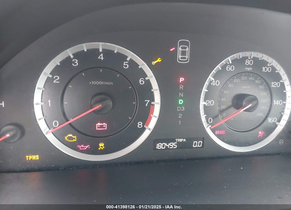 2012 HONDA ACCORD 2.4 EX-L VIN: 1HGCP2F86CA107846