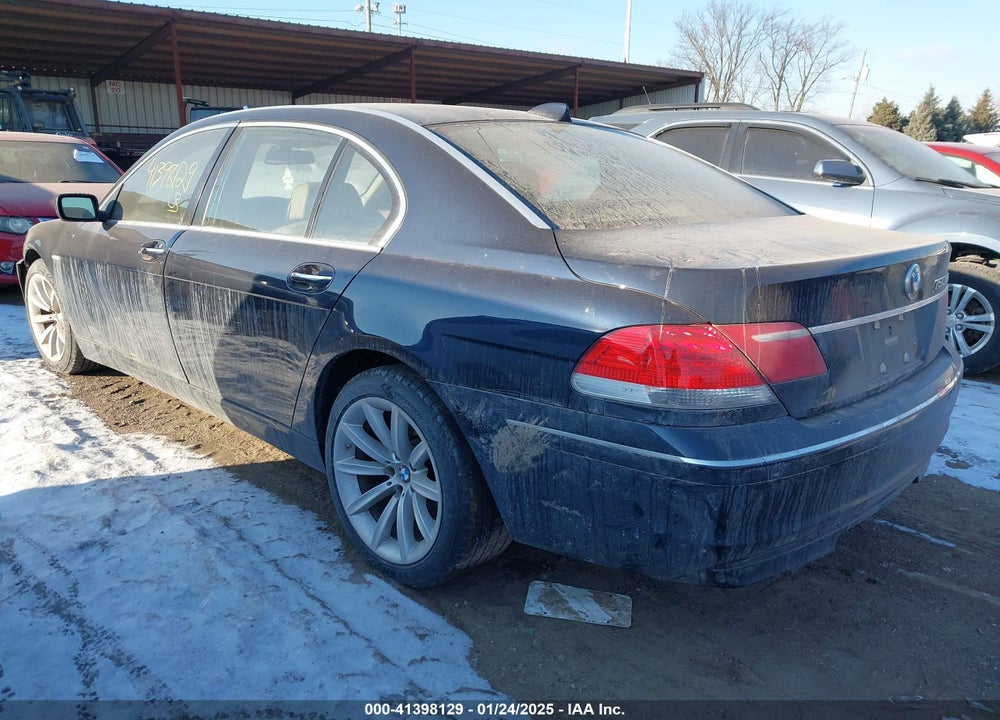 2007 BMW 750LI VIN: WBAHN83587DT73362
