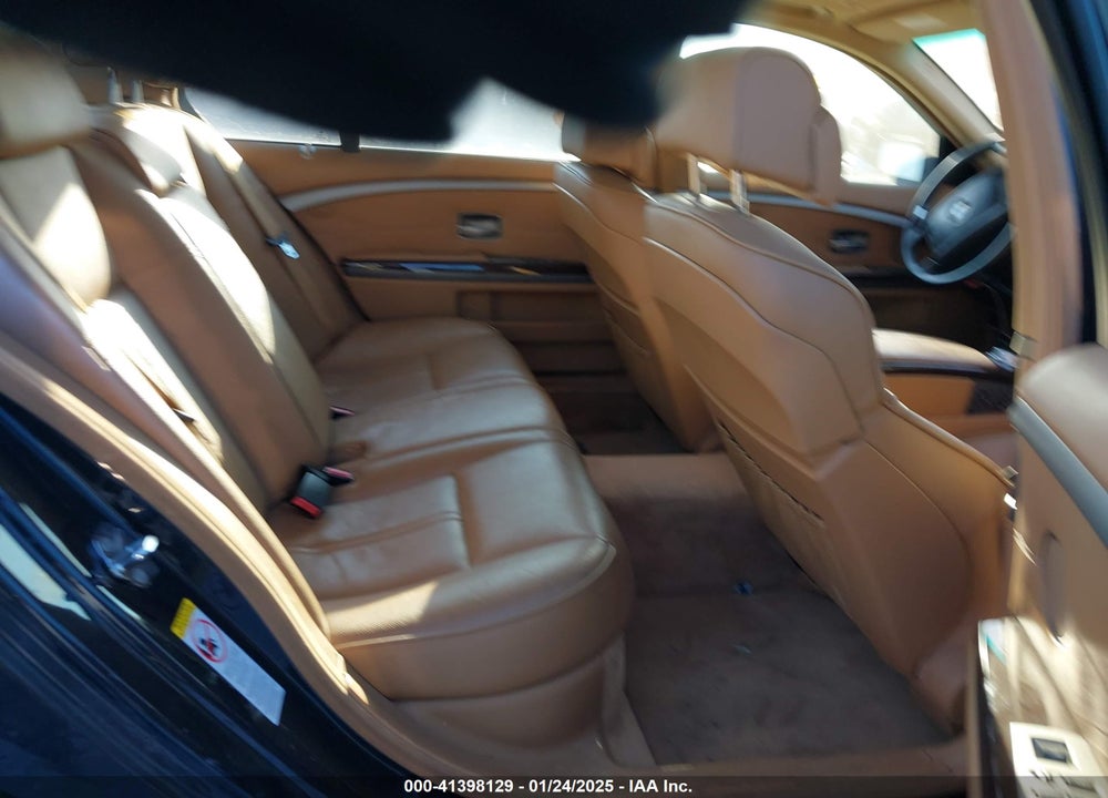 2007 BMW 750LI VIN: WBAHN83587DT73362