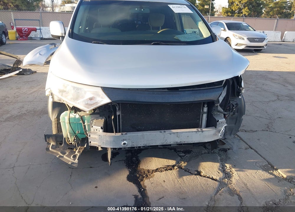 2015 NISSAN QUEST S VIN: JN8AE2KP8F9127809