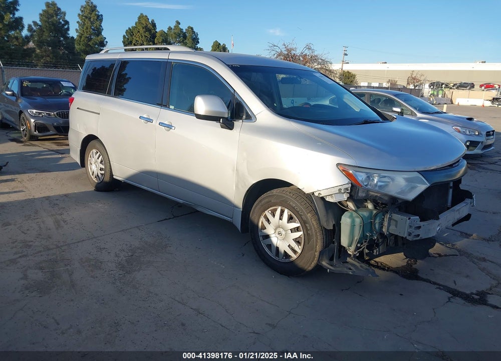 2015 NISSAN QUEST S VIN: JN8AE2KP8F9127809