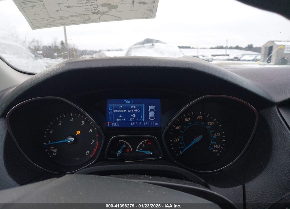 2013 FORD FOCUS SE VIN: 1FADP3K25DL287942