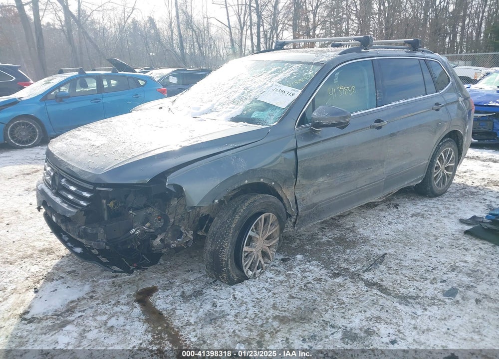 2019 VOLKSWAGEN TIGUAN 2.0T SE/2.0T SEL/2.0T SEL R-LINE/2.0T SEL R-LINE BLACK VIN: 3VV2B7AX6KM137002