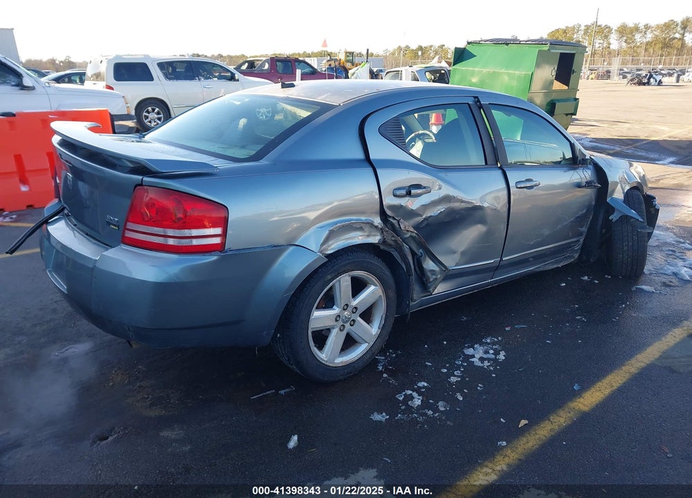 2008 DODGE AVENGER SXT VIN: 1B3LC56R08N583175