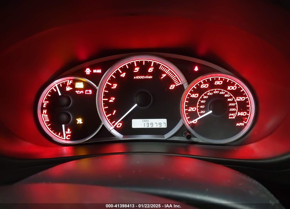 2008 SUBARU IMPREZA WRX VIN: JF1GH75608G802604