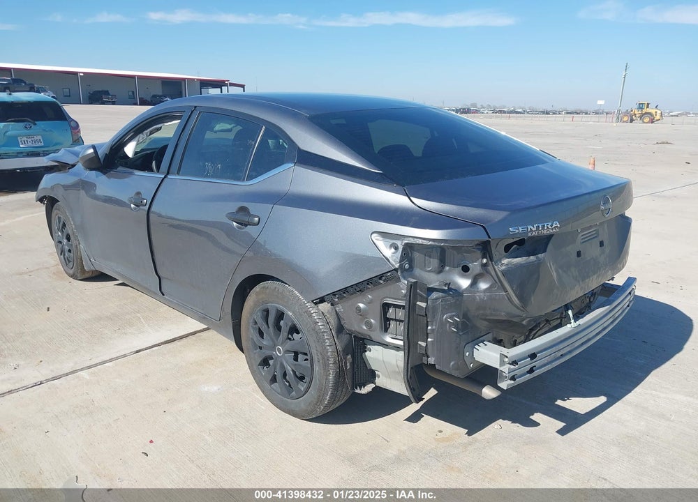 2024 NISSAN SENTRA VIN: 3N1AB8BV0RY208553