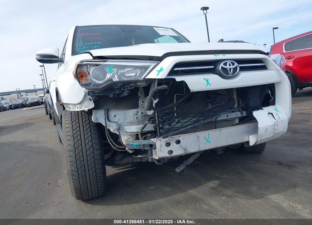2022 TOYOTA 4RUNNER SR5 PREMIUM VIN: JTENU5JR2N6022487