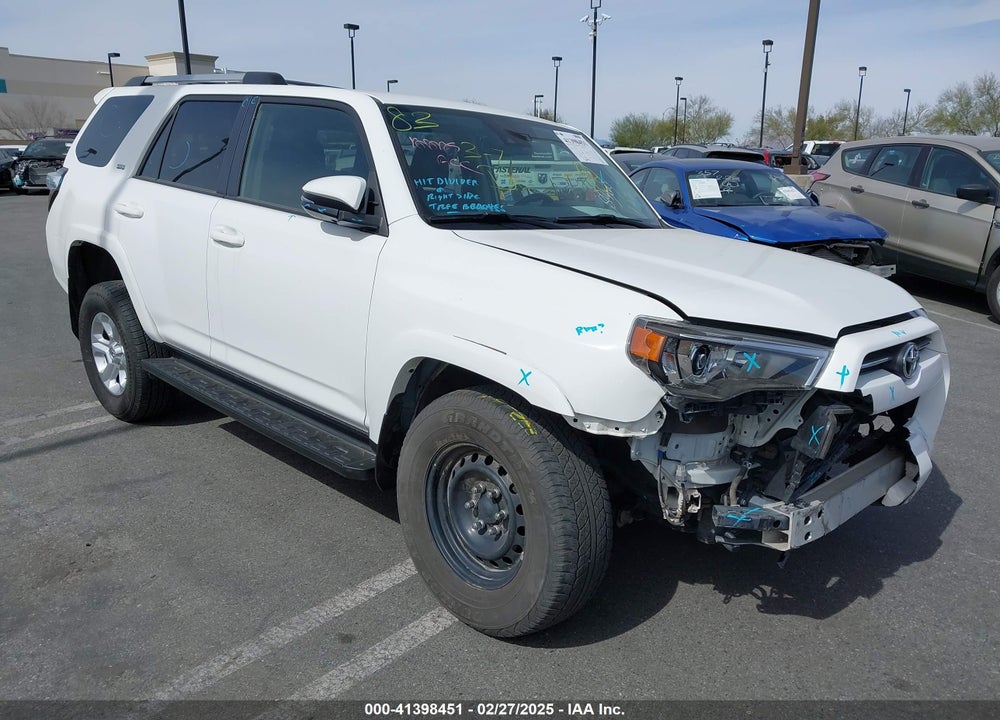 2022 TOYOTA 4RUNNER SR5 PREMIUM VIN: JTENU5JR2N6022487