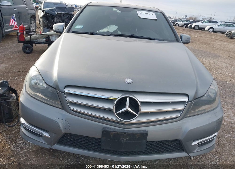 2013 MERCEDES-BENZ C VIN: WDDGF4HB9DR258678