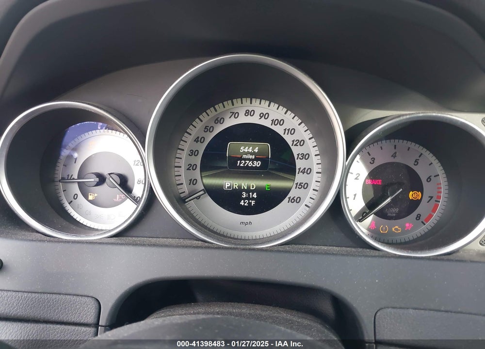 2013 MERCEDES-BENZ C VIN: WDDGF4HB9DR258678