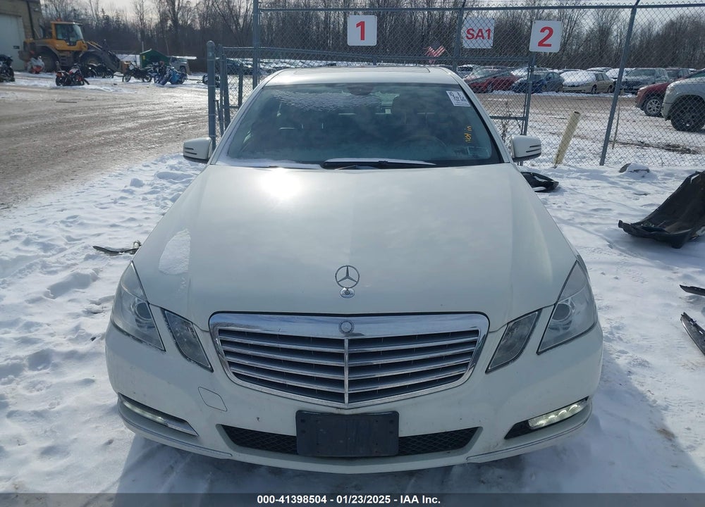 2012 MERCEDES-BENZ E VIN: WDDHF8JB6CA652500
