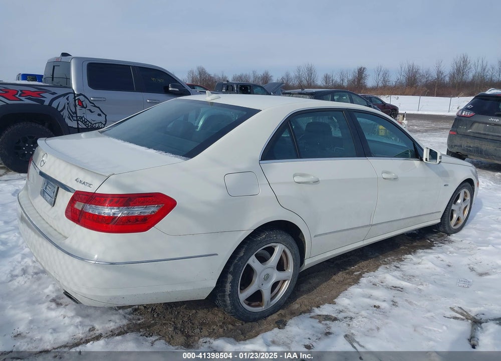 2012 MERCEDES-BENZ E VIN: WDDHF8JB6CA652500