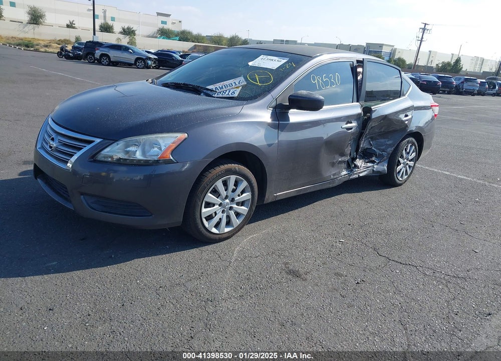 2013 NISSAN SENTRA SV VIN: 3N1AB7AP0DL761559
