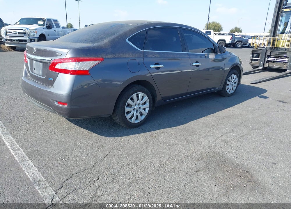 2013 NISSAN SENTRA SV VIN: 3N1AB7AP0DL761559