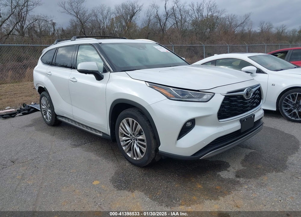 2024 TOYOTA HIGHLANDER PLATINUM VIN: 5TDKDRAH6RS549413