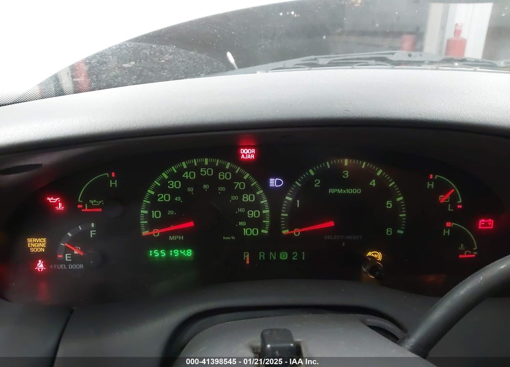 2001 FORD F-150 LARIAT/XL/XLT VIN: 1FTRX08L21KF15606