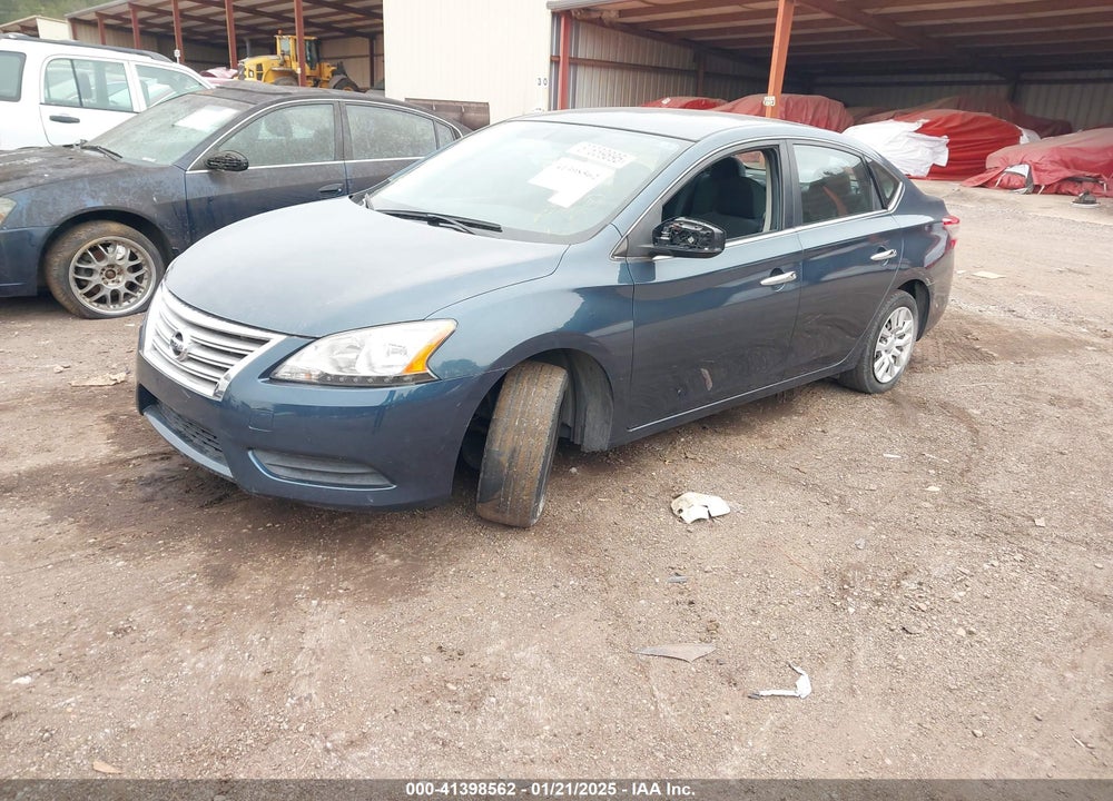 2014 NISSAN SENTRA SV VIN: 3N1AB7APSEY209382