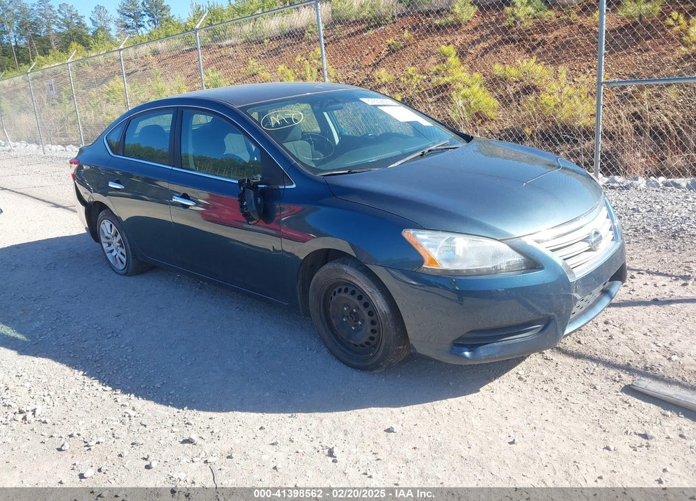 2014 NISSAN SENTRA SV VIN: 3N1AB7APSEY209382