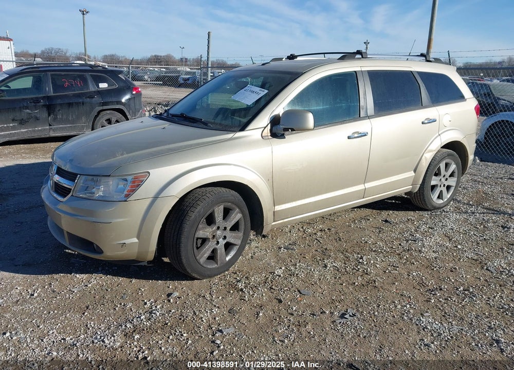 2010 DODGE JOURNEY R/T VIN: 3D4PH6FV3AT122291