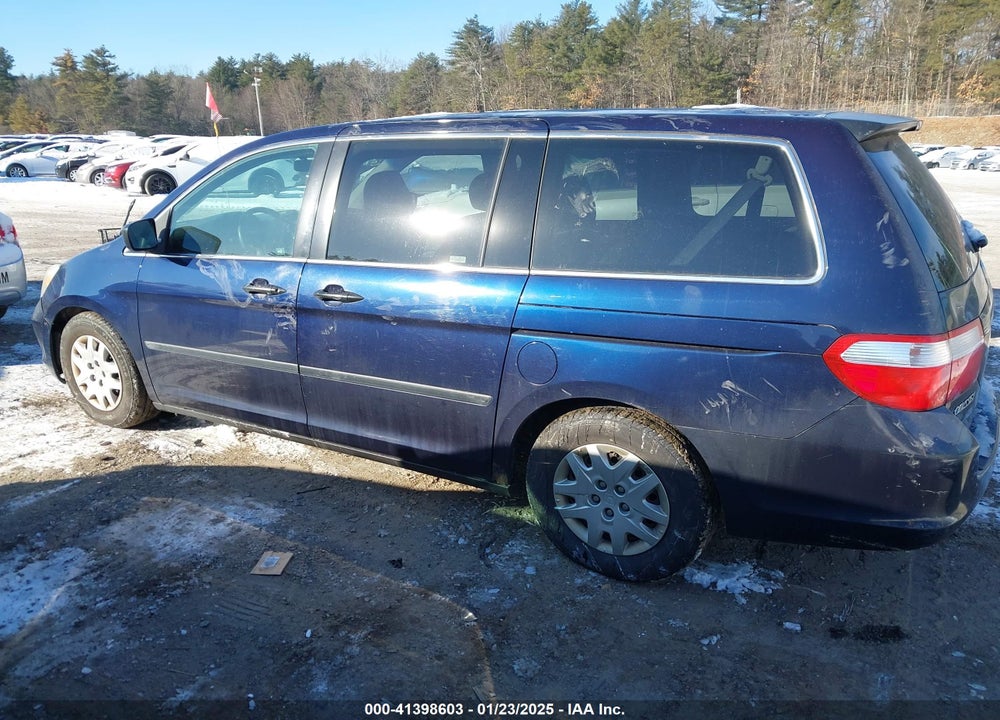 2007 HONDA ODYSSEY LX VIN: 5FNRL38297B009717
