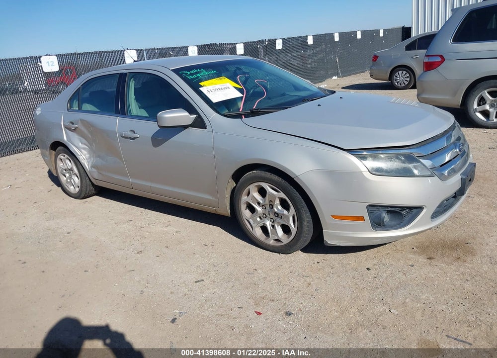 2010 FORD FUSION SE VIN: 3FAHP0HA6AR100932
