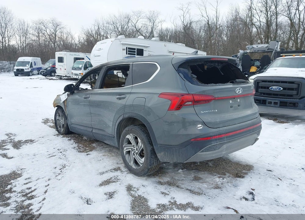 2021 HYUNDAI SANTA FE SE VIN: 5NMS1DAJ8MH354164
