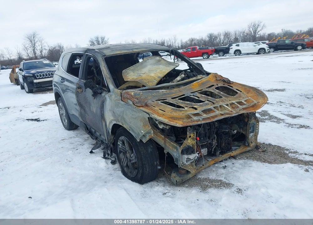 2021 HYUNDAI SANTA FE SE VIN: 5NMS1DAJ8MH354164