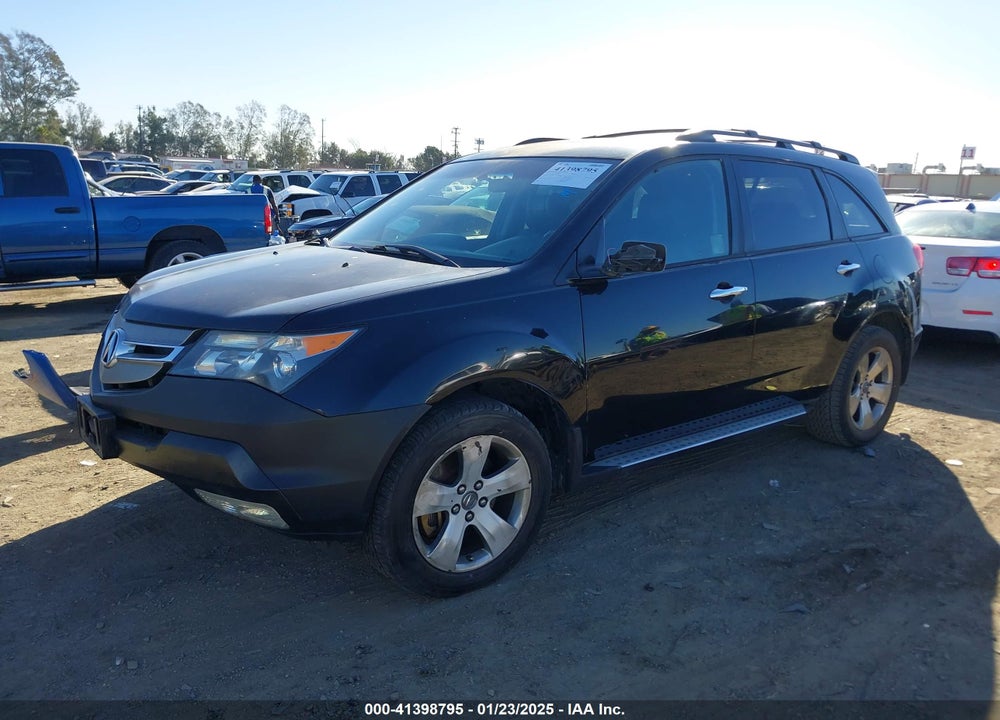 2007 ACURA MDX SPORT PACKAGE VIN: 2HNYD28567H511859