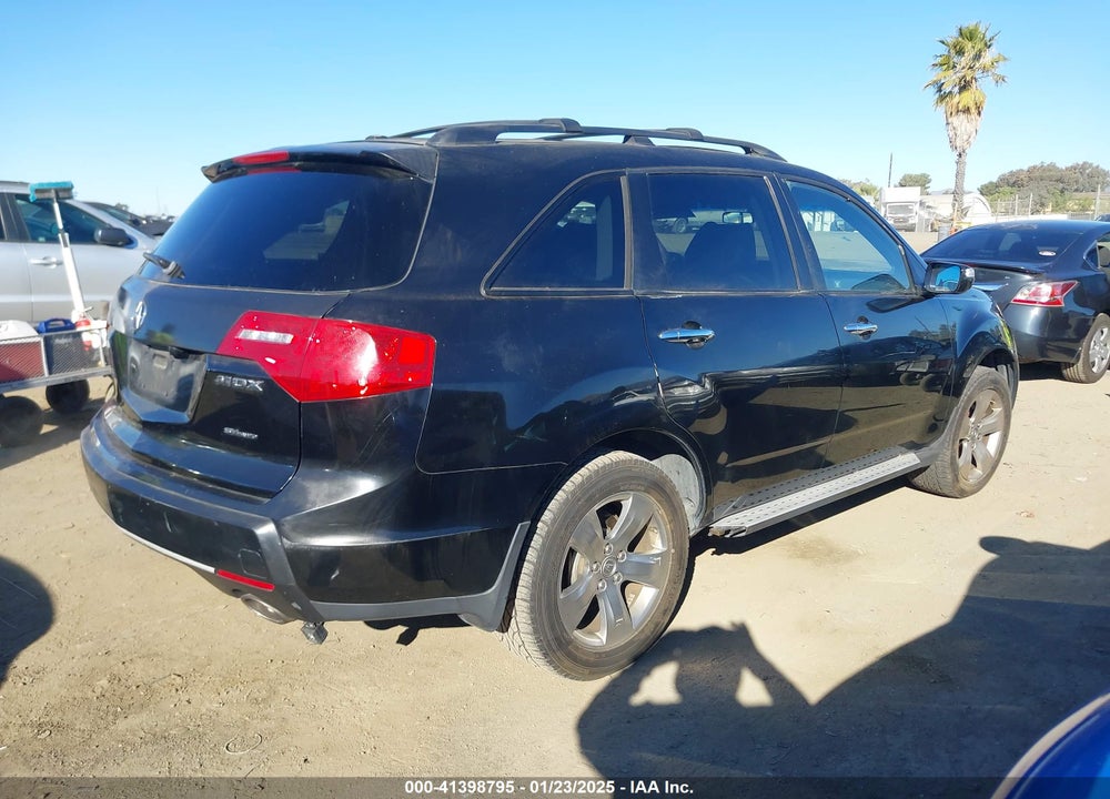 2007 ACURA MDX SPORT PACKAGE VIN: 2HNYD28567H511859