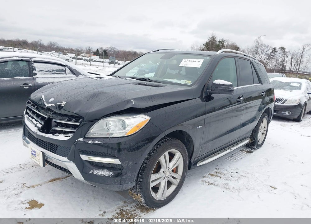 2012 MERCEDES-BENZ ML 350 4MATIC VIN: 4JGDA5HB6CA020040