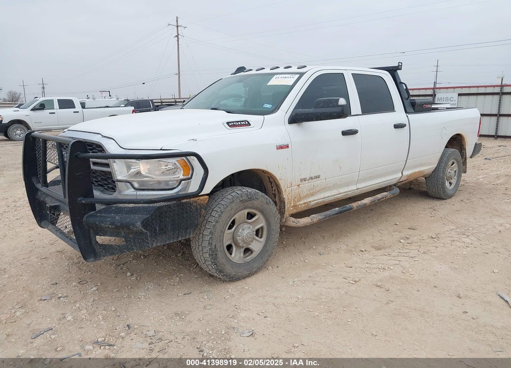 2019 RAM 2500 TRADESMAN 4X4 8' BOX VIN: 3C6UR5HJ3KG576883