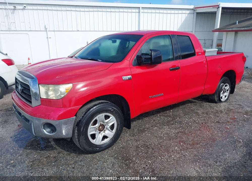 2007 TOYOTA TUNDRA SR5 V8 VIN: 5TBRV54117S458557