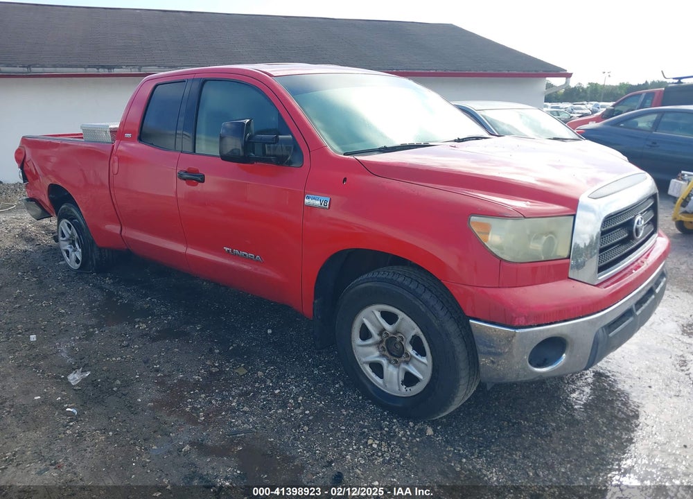 2007 TOYOTA TUNDRA SR5 V8 VIN: 5TBRV54117S458557