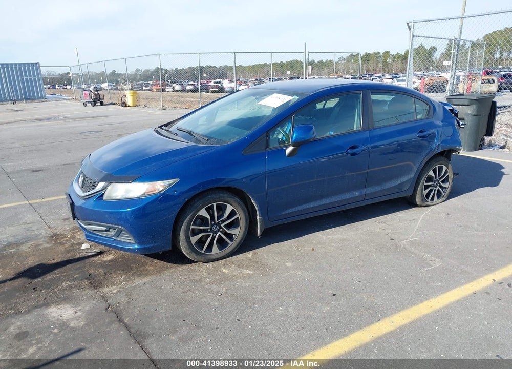 2013 HONDA CIVIC VIN: 2HGFB2F5XDH533835