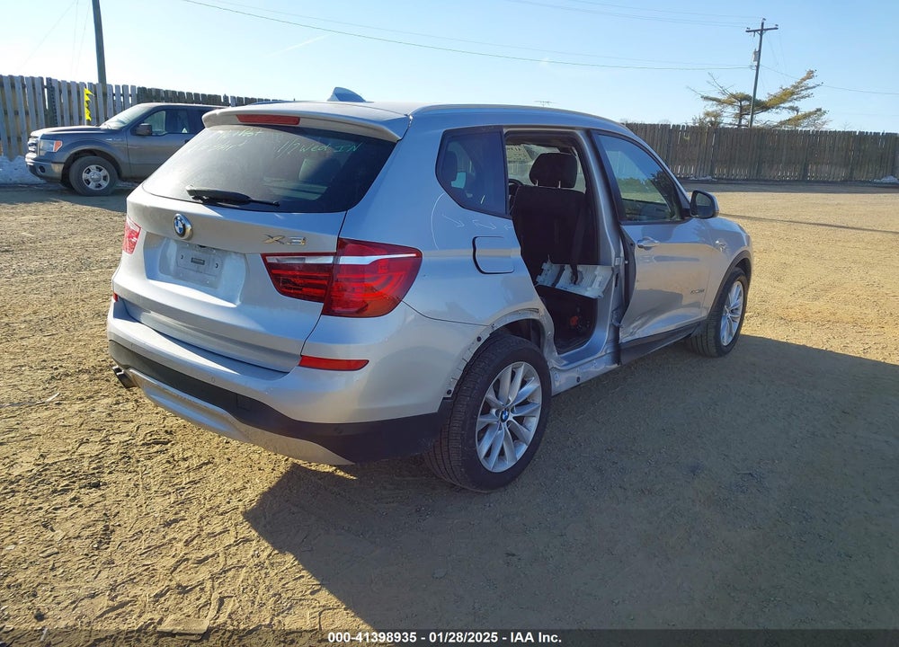 2017 BMW X3 XDRIVE28I VIN: 5UXWX9C52H0T00800