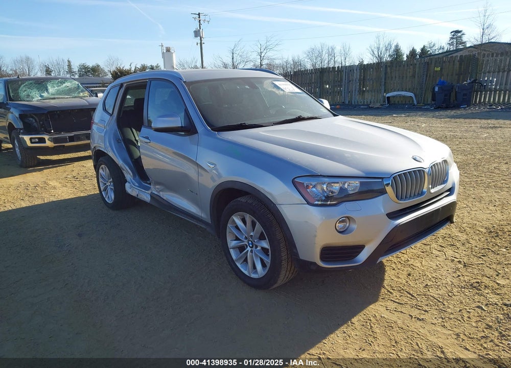 2017 BMW X3 XDRIVE28I VIN: 5UXWX9C52H0T00800