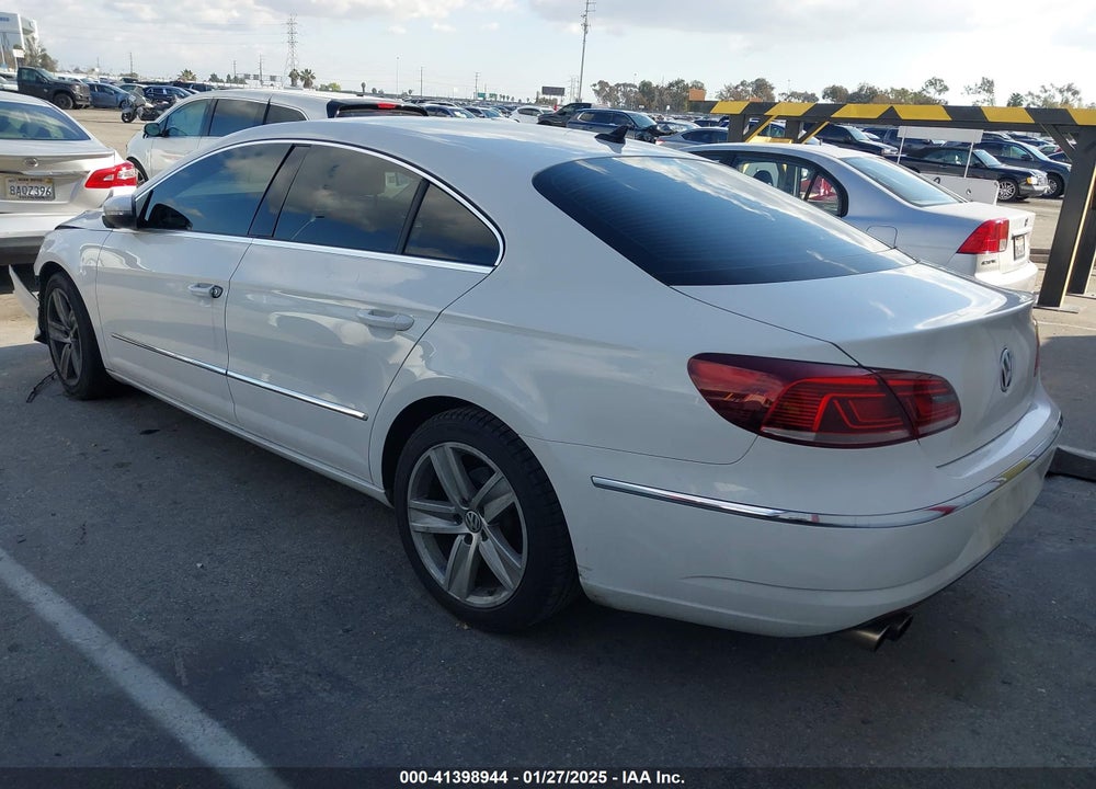 2013 VOLKSWAGEN CC VIN: WVWBP7AN4DE523540